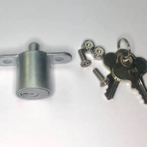 CF Lock - Accordion shutter lock for centerfold type shutters