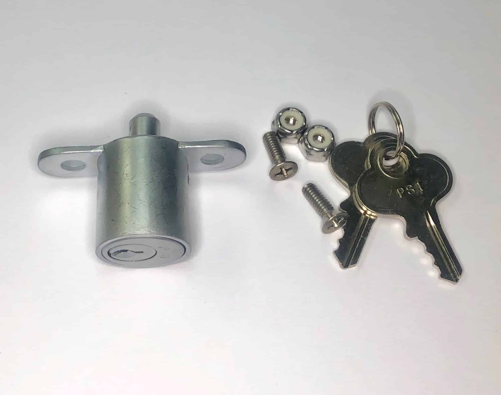CF Lock - Accordion shutter lock for centerfold type shutters